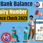 Yes Bank Balance Enquiry