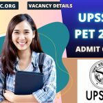 UPSSSC PET 2023, PET Exam Date Out, Vacancy Notification