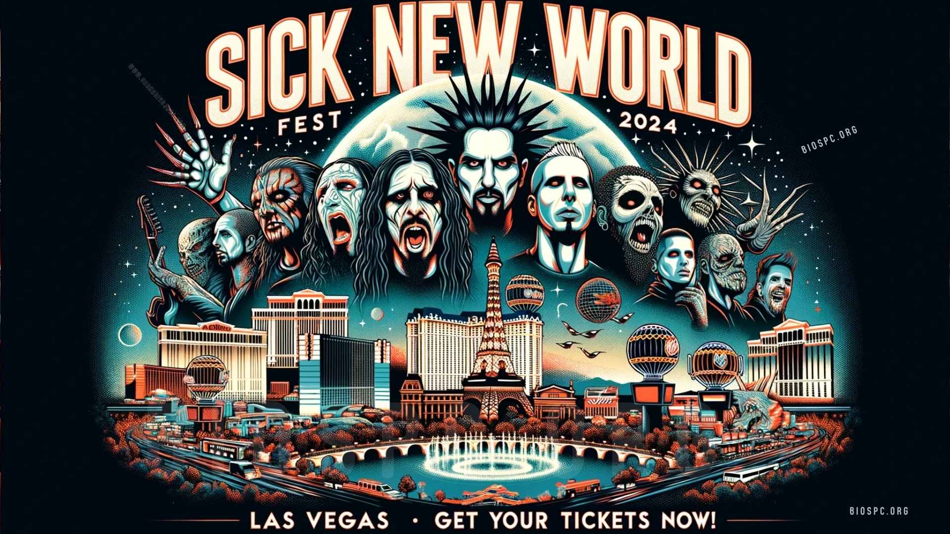 Sick New World 2024 Lineup System of a Down, Slipknot know...