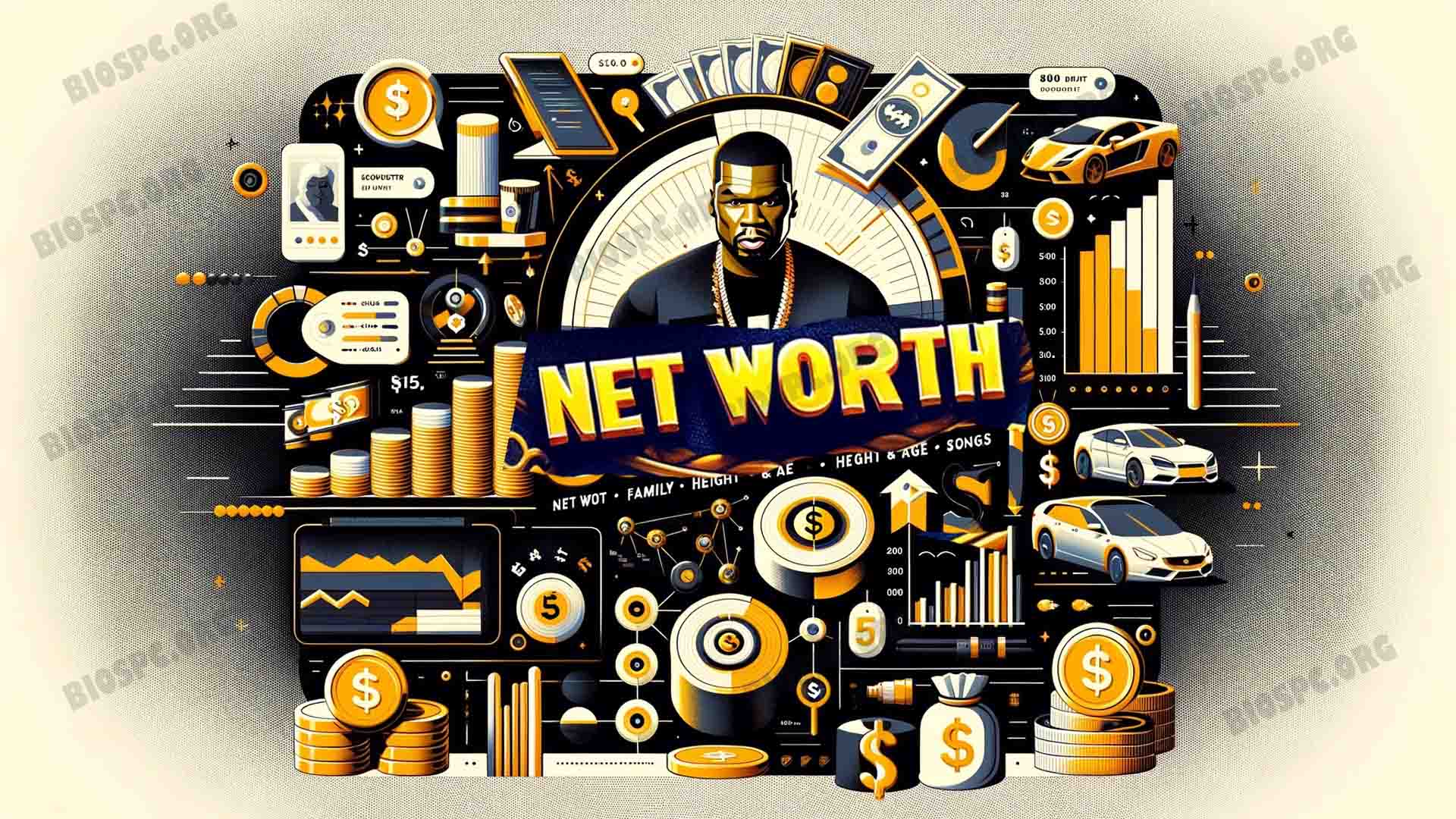 50 Cent's Net Worth Growth