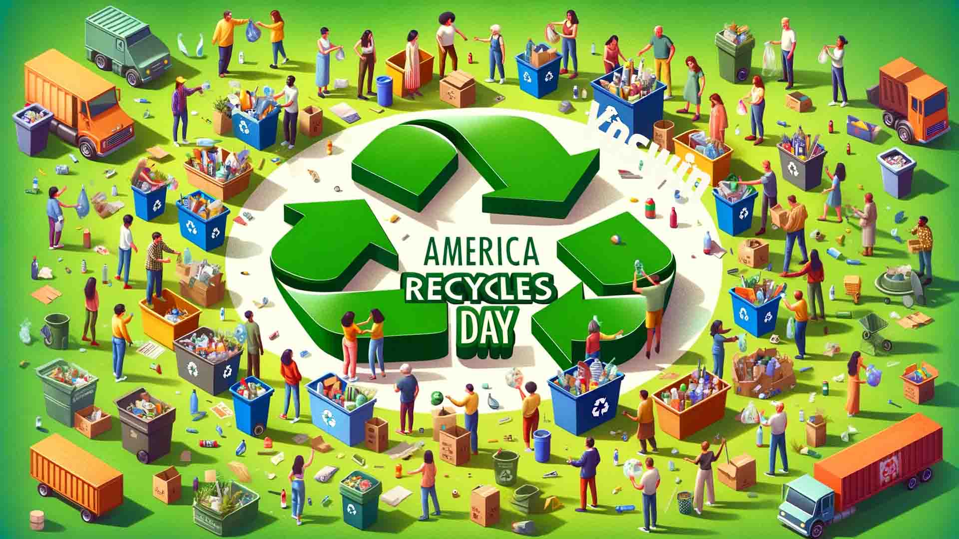America Recycles Day Learn How to Recycle More and Make a?