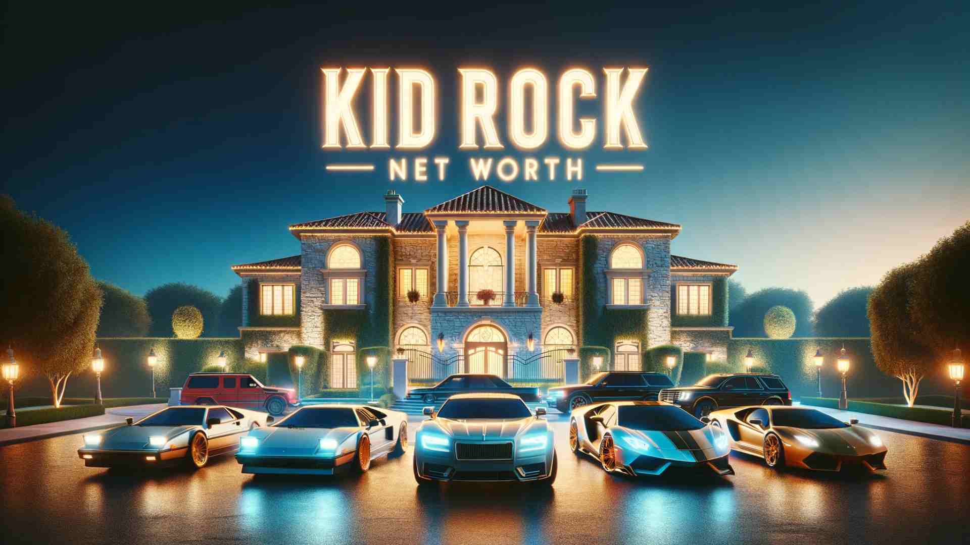 Kid Rock Net Worth in 2024 Kid Rock Staggering Net Worth?
