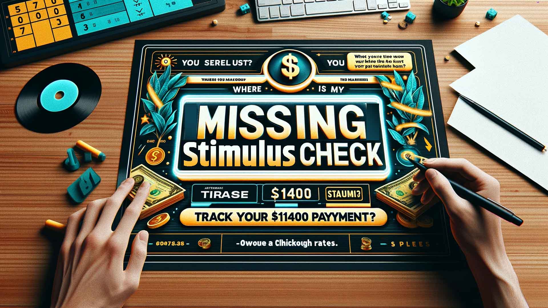 Where Is My Missing Stimulus Check? Track Your 1400 Payment?