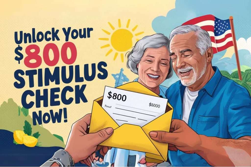 $800 stimulus check 2024